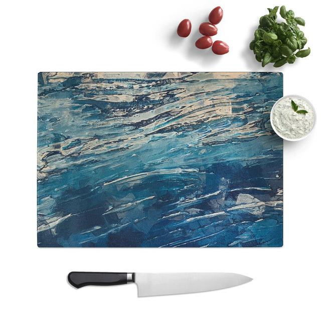 Tempered Glass My Soul Chopping Board East Urban Home Size: 39 cm W x 28.5 cm L on Productcaster.