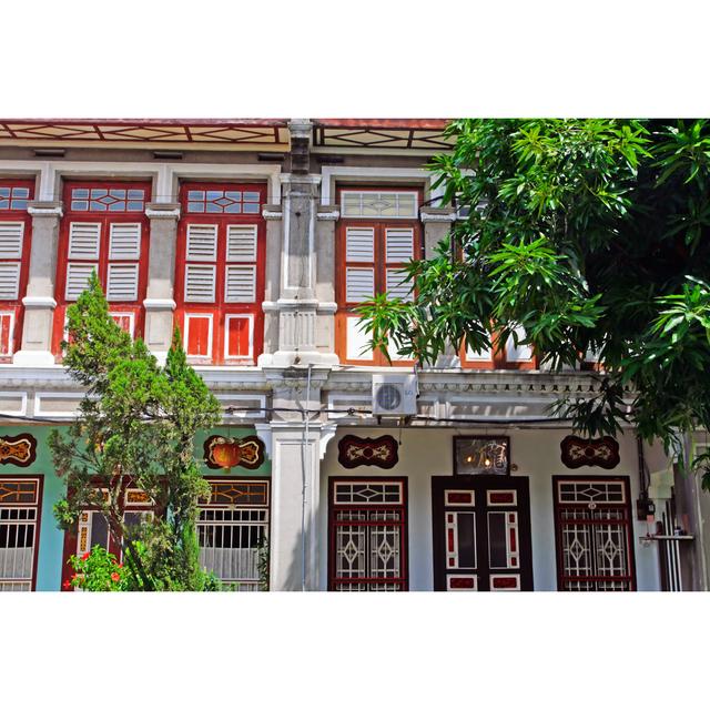 George Town Unesco World Heritage Site, Penang, Malaysia by Coleong - Wrapped Canvas Photograph 17 Stories Size: 30cm H x 46cm W on Productcaster.