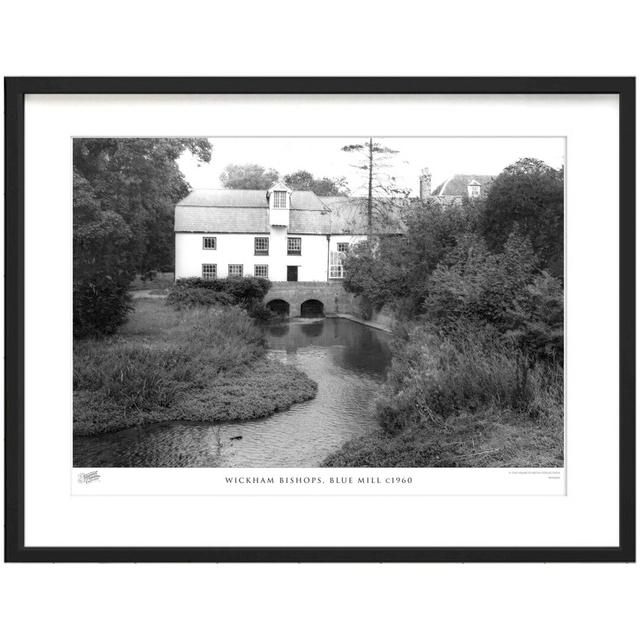 'Wickham Bishops, Blue Mill C1960' by Francis Frith - Picture Frame Photograph Print on Paper The Francis Frith Collection Size: 60cm H x 80cm W x 2.3 on Productcaster.