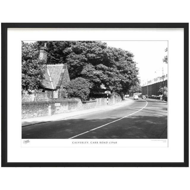 Calverley, Carr Road C1960 - Single Picture Frame Print The Francis Frith Collection Size: 60cm H x 80cm W x 2.3cm D on Productcaster.