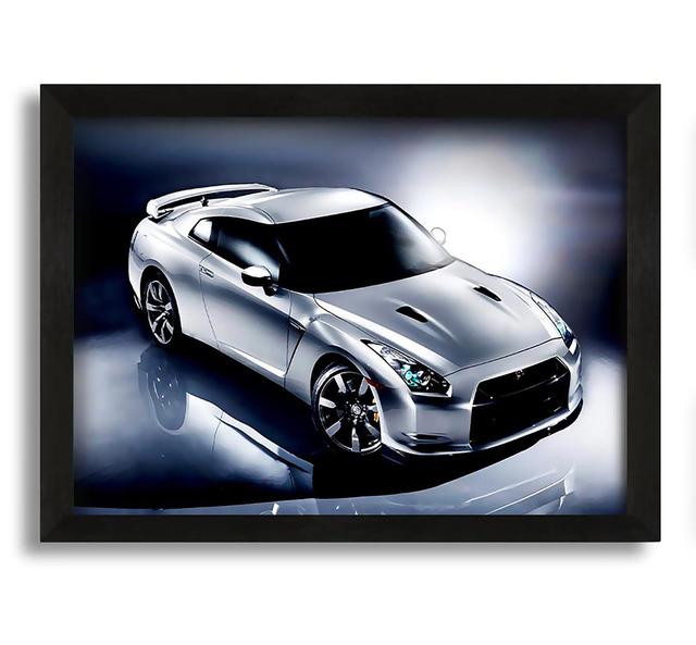 Nissan Skyline Silver - Picture Frame Photograph on Canvas Latitude Run Size: 42cm H x 60cm W x 10cm D on Productcaster.