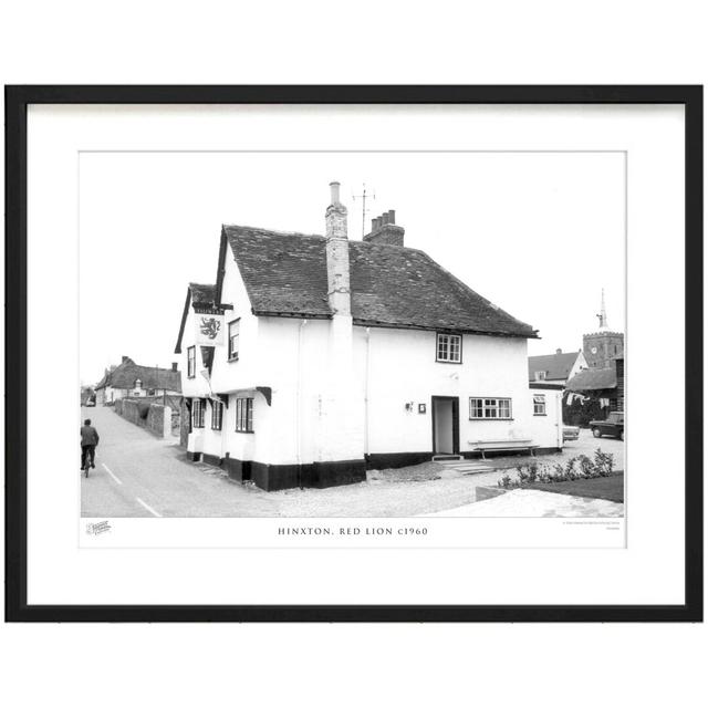 'Hinxton, Red Lion C1960' by Francis Frith - Picture Frame Photograph Print on Paper The Francis Frith Collection Size: 28cm H x 36cm W x 2.3cm D on Productcaster.