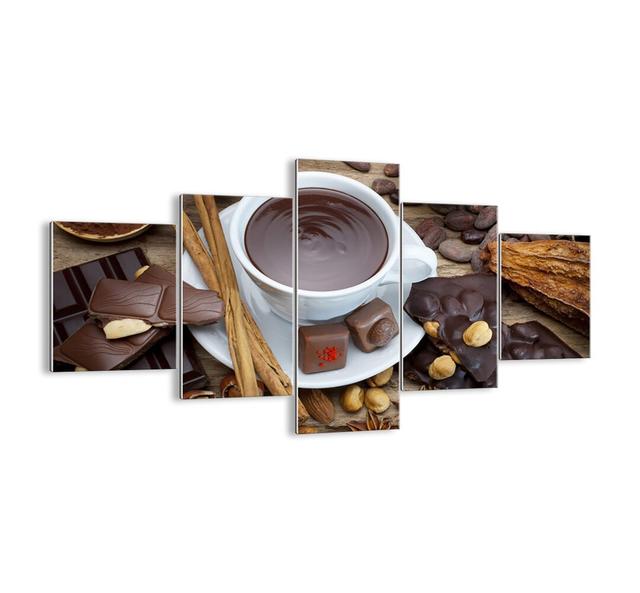 From a Fairy-Tale Chocolate Factory - 5 Piece Unframed Photograph Print Set on Glass Ebern Designs Size: 70cm H x 125cm W x 1.8cm D on Productcaster.