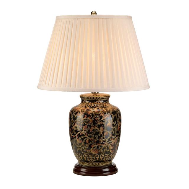 Elrod Porcelain Table Lamp Marlow Home Co. on Productcaster.