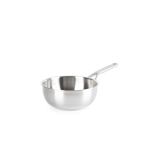 KitchenAid Multi-Ply Stainless Steel Chefs Pan KitchenAid Size: 22 cm on Productcaster.