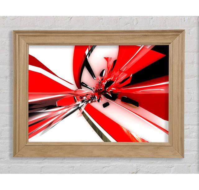 Pure Abstraction Framed Print Ivy Bronx Size: 21cm H x 42cm W on Productcaster.