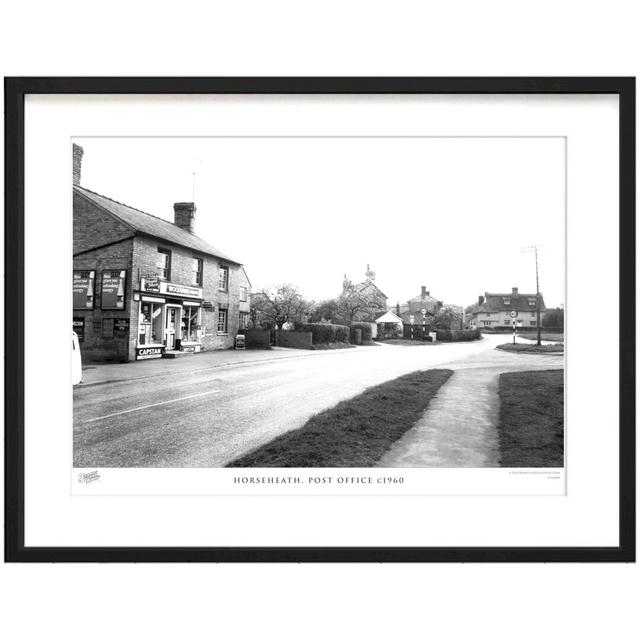 'Horseheath, Post Office C1960' by Francis Frith - Picture Frame Photograph Print on Paper The Francis Frith Collection Size: 45cm H x 60cm W x 2.3cm on Productcaster.