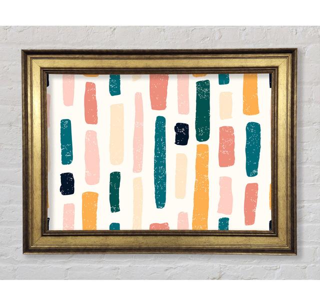 Lines Of Pastel - Print Bright Star Size: 21cm H x 42cm W x 8cm D on Productcaster.