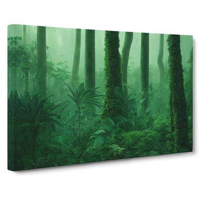 Deep in the Jungle Vol.4 - Wrapped Canvas Graphic Art Alpen Home Size: 50cm H x 76cm W x 3cm D on Productcaster.