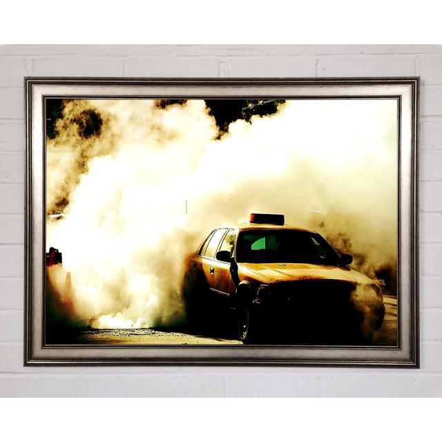 Taxi - Single Picture Frame Art Prints Rosalind Wheeler Size: 42cm H x 59.7cm W x 1.5cm D on Productcaster.