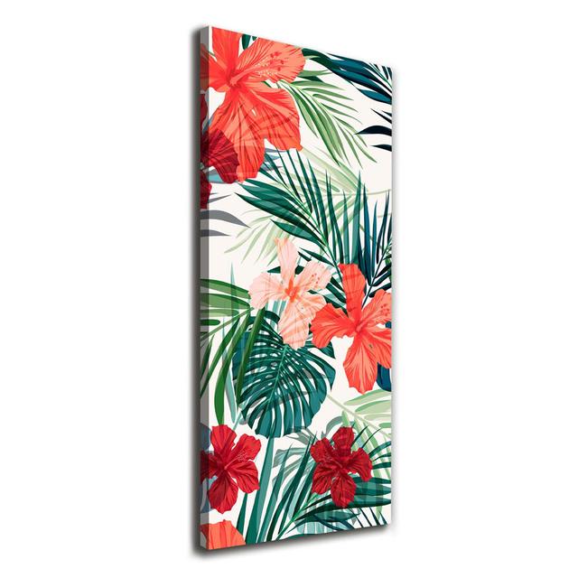 Hawaiianische Blumen - Kunstdrucke auf Segeltuch Sansibar Home on Productcaster.