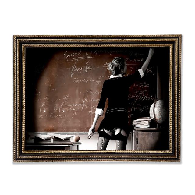 The Perfect Teacher - Single Picture Frame Art Prints Ebern Designs Size: 42.1cm H x 59.7cm W x 3cm D on Productcaster.