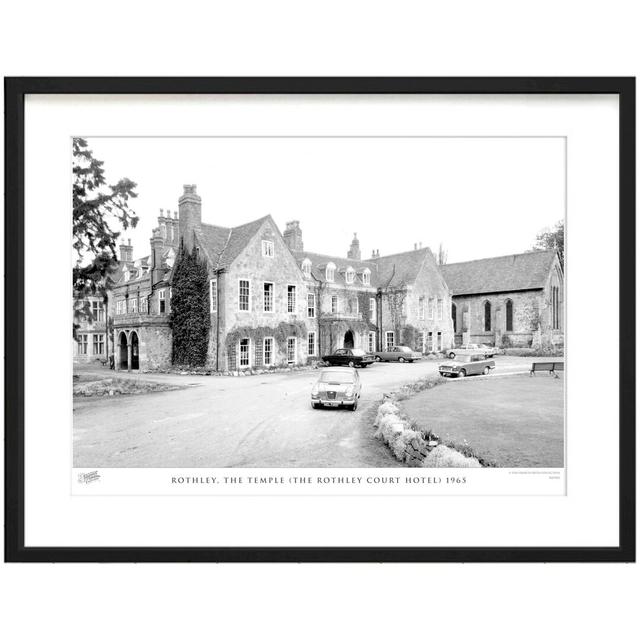 'Rothley, the Temple (the Rothley Court Hotel) 1965' - Picture Frame Photograph Print on Paper The Francis Frith Collection Size: 31.5cm H x 38.8cm W on Productcaster.