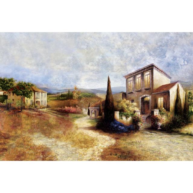 House House - Wrapped Canvas Art Prints Marlow Home Co. Size: 20cm H x 30cm W x 3.8cm D on Productcaster.