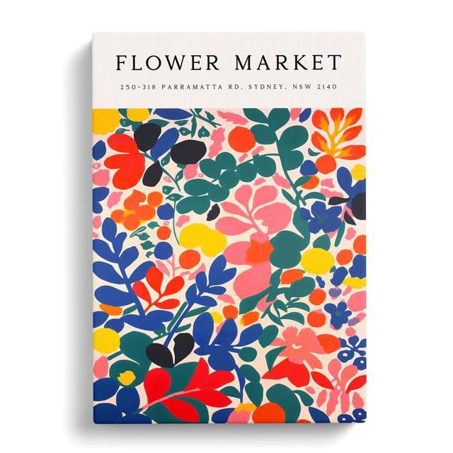 Sydney Flower Market Exhibition No.3 George Oliver Size: 91cm H x 60cm W x 3cm D on Productcaster.