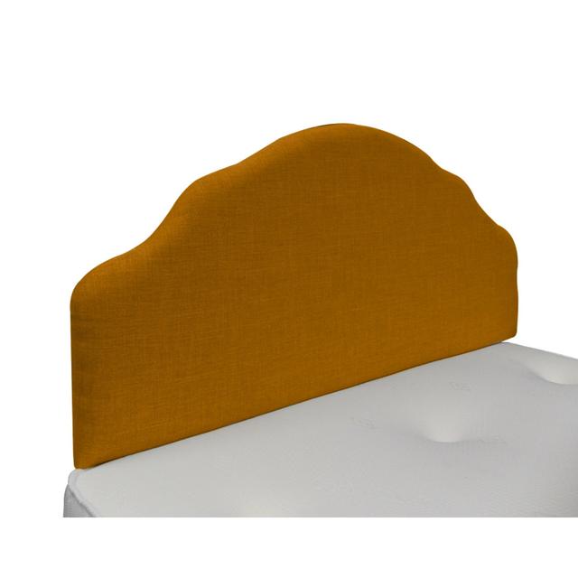 Super King (6') Upholstered Headboard Interiors 2 Suit U Colour: Mustard on Productcaster.