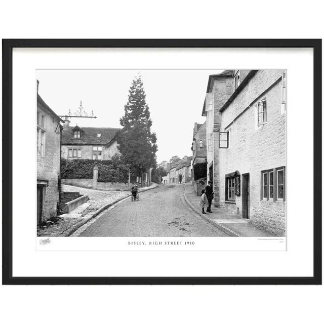 Bisley, High Street 1910 by Francis Frith - Single Picture Frame Print The Francis Frith Collection Size: 28cm H x 36cm W x 2.3cm D on Productcaster.