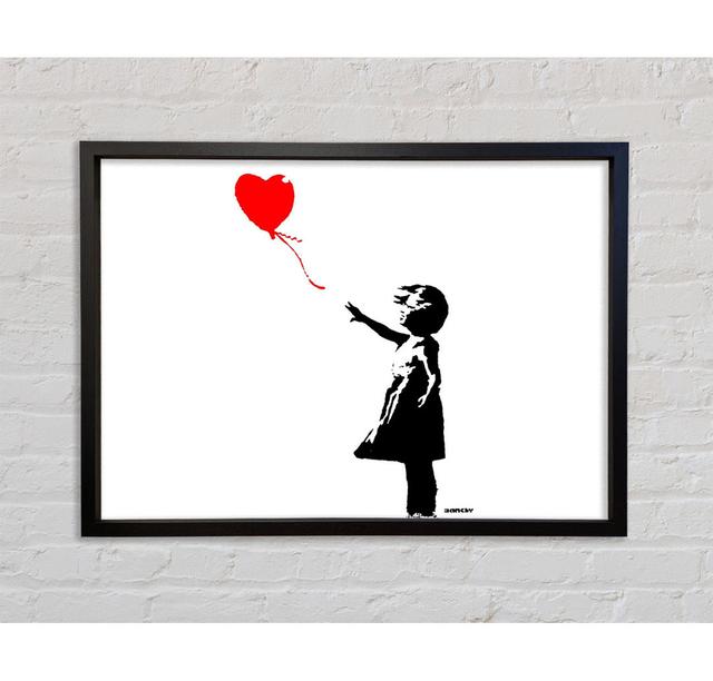 Heart Girl Framed Print Bright Star Size: 59.7cm H x 84.1cm W on Productcaster.