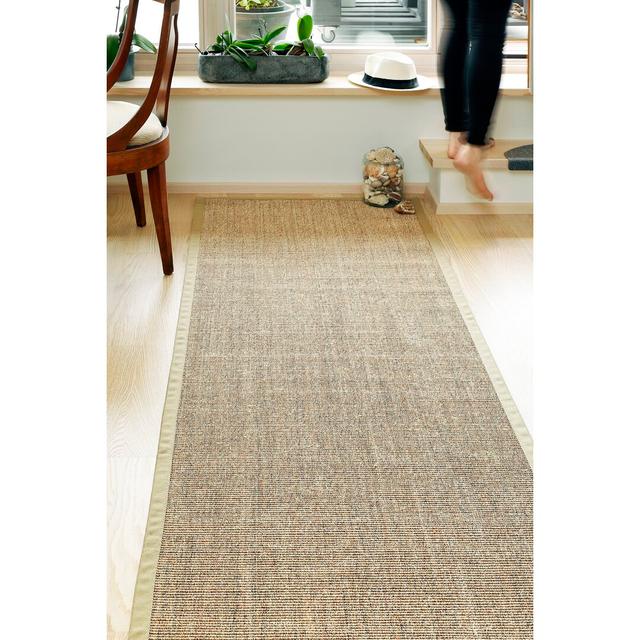 Livos Flatweave Beige Rug Union Rustic Rug Size: Runner 80 x 400cm on Productcaster.