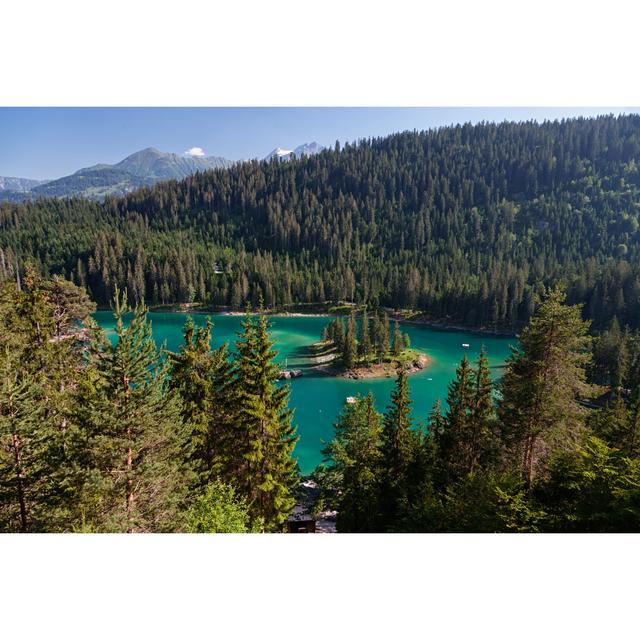 Cauma Lake by Rusm - No Frame Print on Canvas Alpen Home Size: 30cm H x 46cm W on Productcaster.