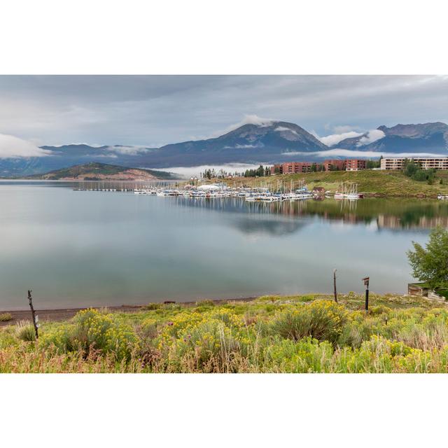 Lake Dillon Marina by Marekuliasz - Wrapped Canvas Print 17 Stories Size: 81cm H x 122cm W on Productcaster.