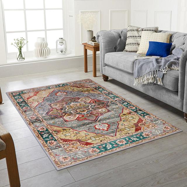 Oriental Machine Woven Area Rug Rugstore shop ltd Rug Size: Rectangle 160 x 230cm on Productcaster.