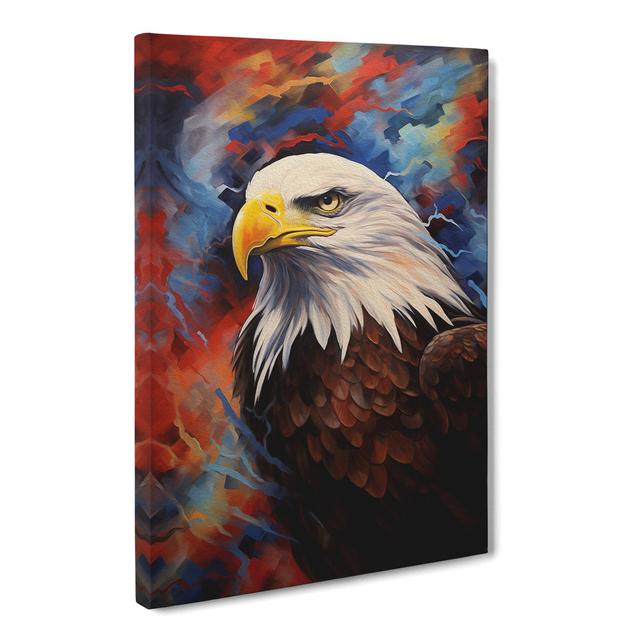 Eagle Modern - Print Alpen Home Size: 60cm H x 40cm W x 3cm D on Productcaster.