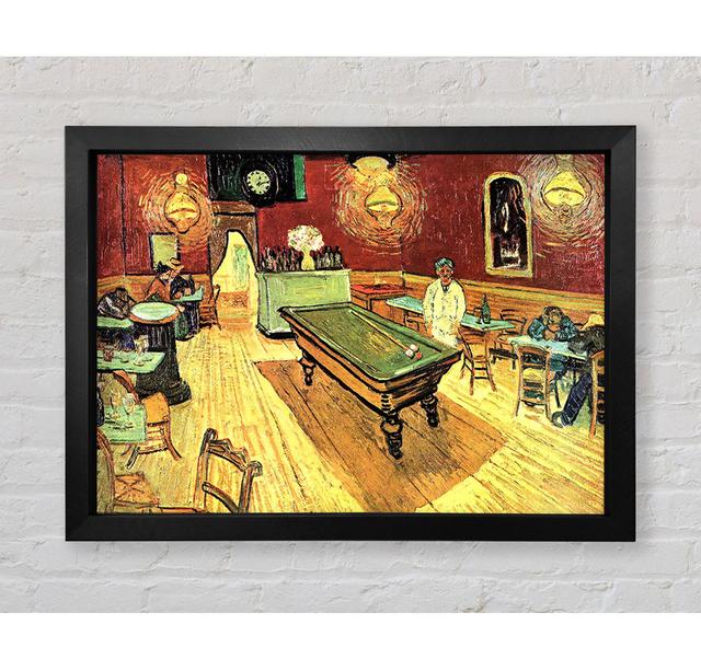 Van Gogh The Night Cafe On Place Lamartine In Arles by Vincent Van Gogh - Single Picture Frame Art Prints Bright Star Size: 100cm H x 141.4cm W x 3.4c on Productcaster.