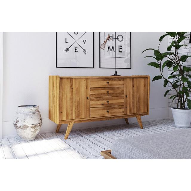 Gile 160cm Sideboard Corrigan Studio Colour: Wild Oak on Productcaster.