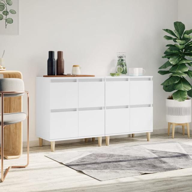 Milayna 70cm Sideboard Ebern Designs Colour: White on Productcaster.