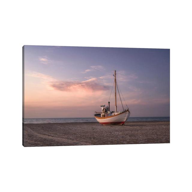 Jammerbugten by Ludwig Riml - Wrapped Canvas Photograph Longshore Tides Size: 45.72cm H x 66.04cm W x 3.81cm D on Productcaster.