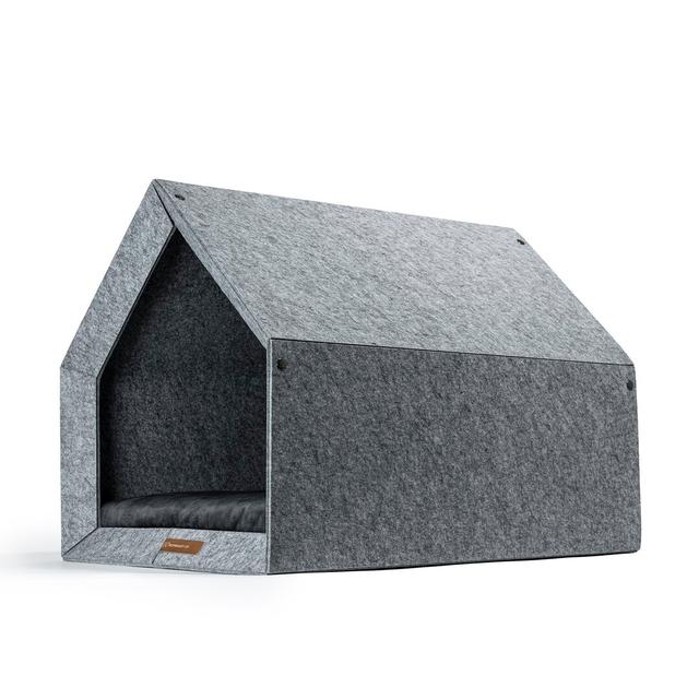 Hundebox Rexproduct Farbe: Hellgrau/Orange, Größe: 70 cm H x 52 cm B x 54 cm T on Productcaster.