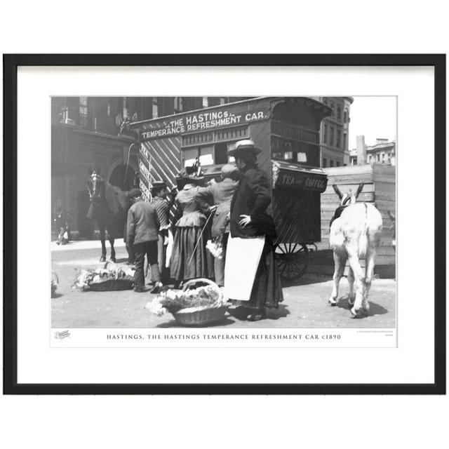 'Hastings, the Hastings Temperance Refreshment Car C1890' by Francis Frith - Picture Frame Photograph Print on Paper The Francis Frith Collection Size on Productcaster.