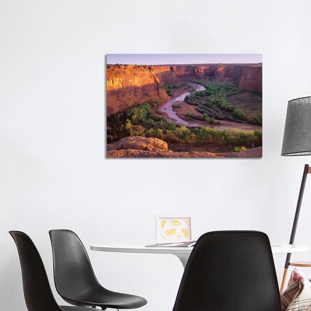 Tsegi Overlook, Canyon De Chelly National Monument, Arizona by Tim Fitzharris - Wrapped Canvas Print Alpen Home Size: 66.04cm H x 101.6cm W x 3.81cm D on Productcaster.