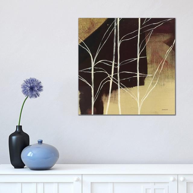 Sun Stems Tile IV by Kathrine Lovell - Wrapped Canvas Gallery-Wrapped Canvas Giclée Ophelia & Co. Size: 45.72cm H x 45.72cm W on Productcaster.