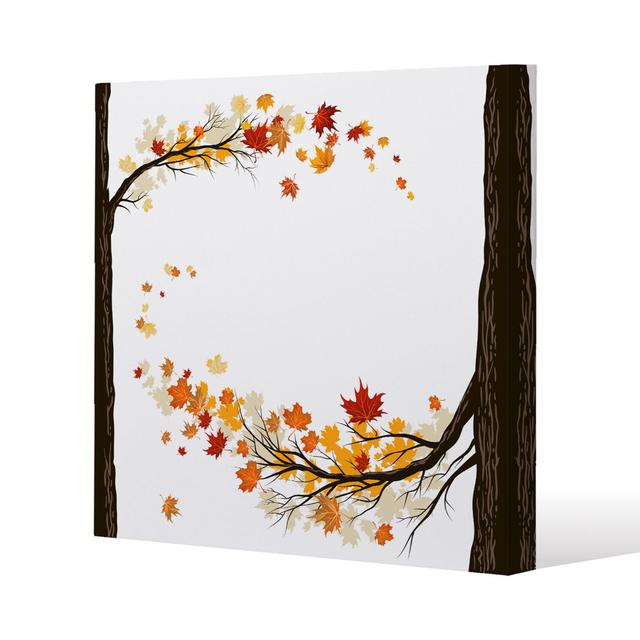 Autumn Trees Canvas Print Andrew Lee on Productcaster.