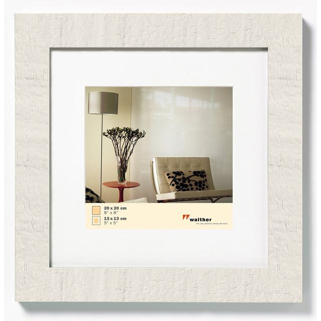 Cassel Picture Frame Walther Design Picture Size: 63.3cm H x 28cm W, Colour: Polar white on Productcaster.