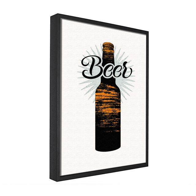 Beer Time 1 - Single Picture Frame Art Prints on Canvas Bright Star Size: 81.3cm H x 50.8cm W x 10cm D on Productcaster.