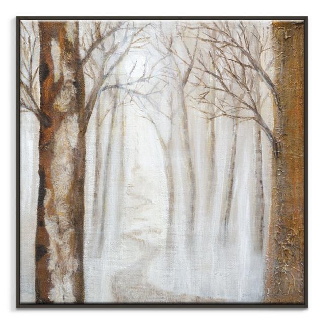 Forest Song by Karen Hopkins Art Print on Canvas East Urban Home Size: 61 cm H x 61 cm W x 3.81 cm D, Frame Options: Black on Productcaster.