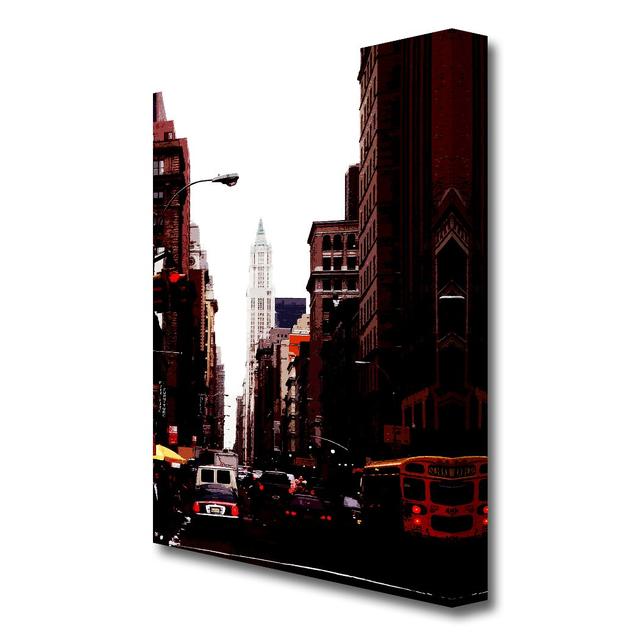 NYC Empire State View - Photographic Print on Canvas East Urban Home Size: 50.8 cm H x 35.6 cm W on Productcaster.