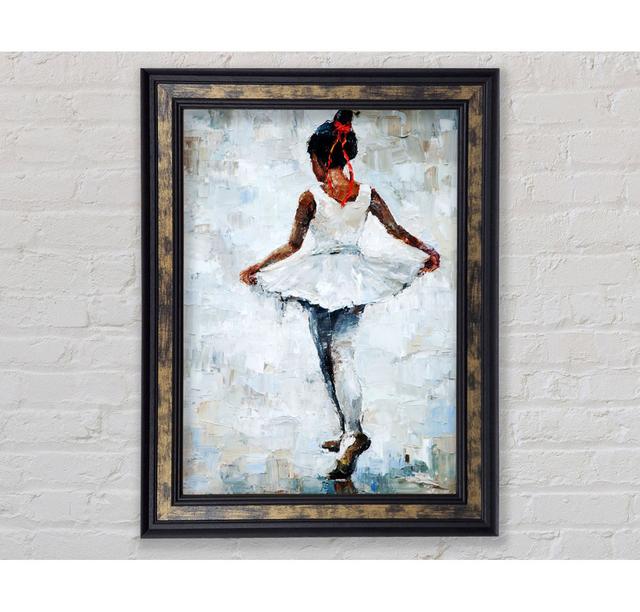 White Ballerina 5 - Print Rosalind Wheeler Size: 59.7cm H x 42cm W x 8cm D on Productcaster.