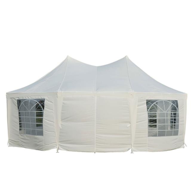 Upton 7m x 5m Steel Party Tent Dakota Fields on Productcaster.