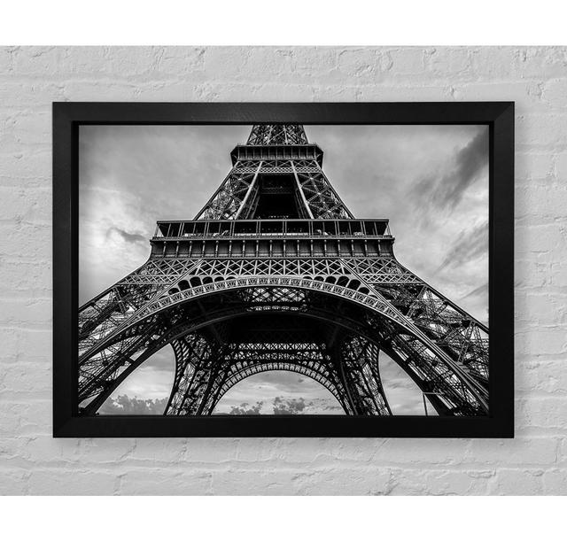 Eiffel Tower Close Up 2 - Single Picture Frame Art Prints Bright Star Size: 42cm H x 59.7cm W x 3.4cm D on Productcaster.