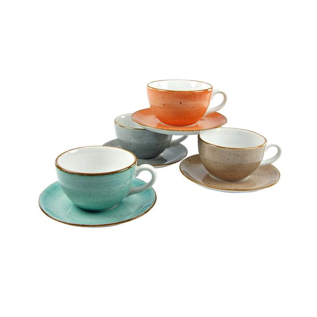 Highland 4 Piece Coffee Cup Set (Set of 4) Creatable Inhalt: 280ml on Productcaster.