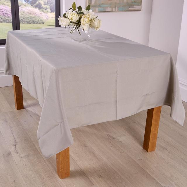 Polyester Wedding Party Décor Tablecloth (Set of 5) 17 Stories Size: 89cm W x 89cm L, Colour: Grey on Productcaster.