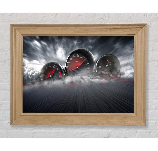 The Speedos On The Track - Single Picture Frame Art Prints Bright Star Size: 100cm H x 141.4cm W x 8cm D on Productcaster.