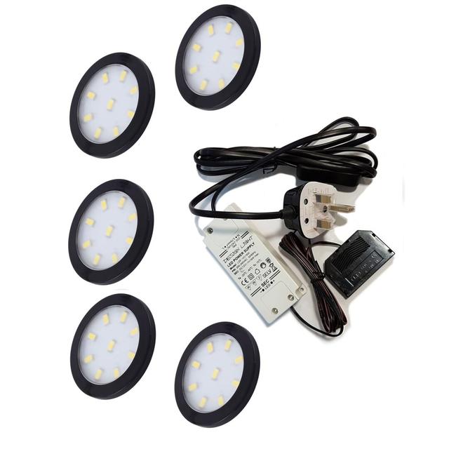 LED Light ORBIT XL Black Symple Stuff Colour Temperature: 4500K on Productcaster.