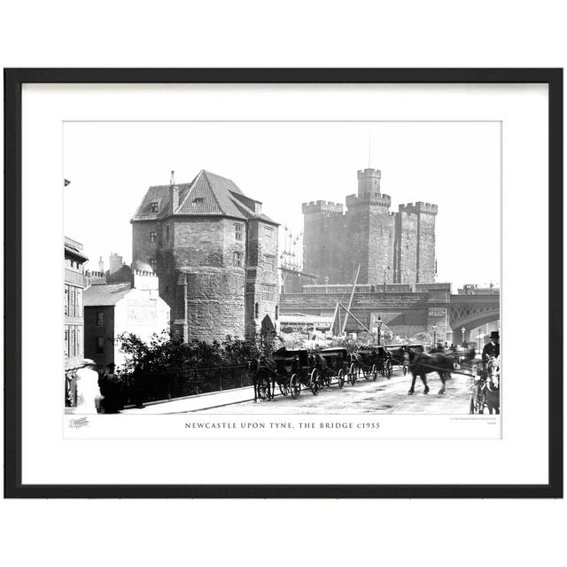 Newcastle Upon Tyne, The Bridge C1955 by Francis Frith - Single Picture Frame Print The Francis Frith Collection Size: 60cm H x 80cm W x 2.3cm D on Productcaster.