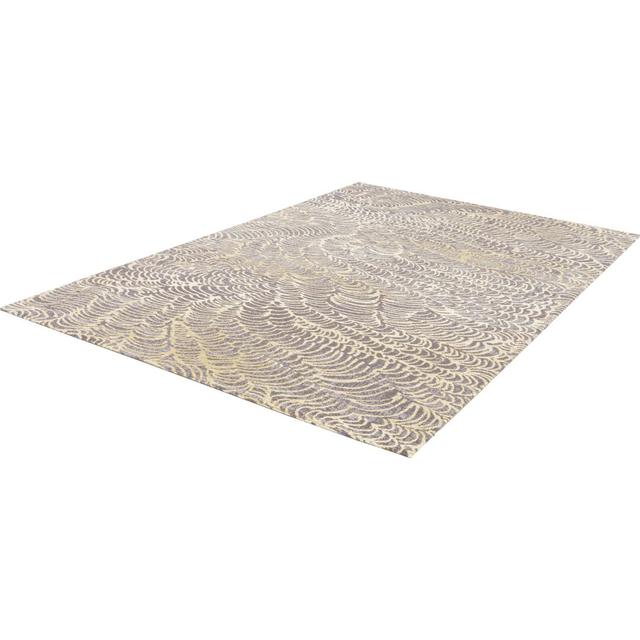 Koi Machine Woven Grey Rug Agnella Rug Size: Rectangle 100 x 180cm on Productcaster.