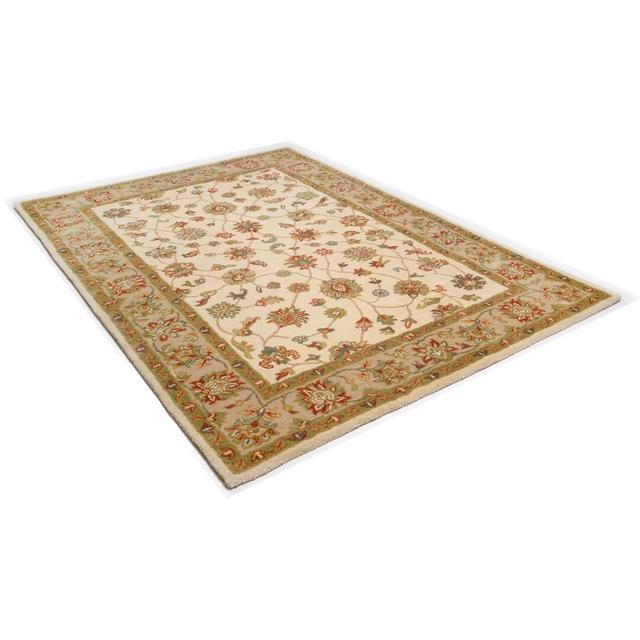 Amari Hand Woven Beige Rug Ophelia & Co. Rug Size: Rectangular 190 x 290cm on Productcaster.